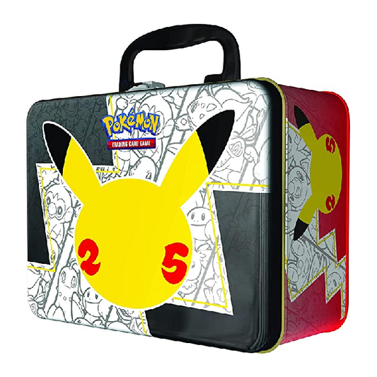Valigetta in metallo collezione Pokemon Gran Festa (Collector Chest), celebrativo dei 25 anni Pokemon.