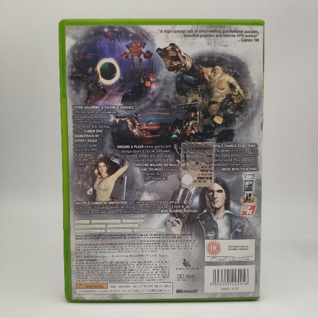 Prey X360 Xbox 360 2k 3D Realms Pal Uk (USATO)