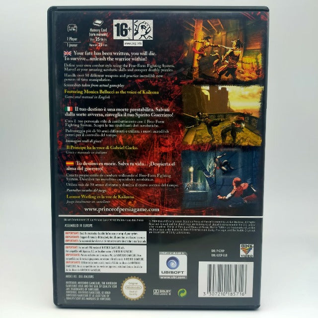 Prince Of Persia Warrior Within/Spirito Guerriero Nintendo Gamecube Ubisoft Pal Multi (USATO)