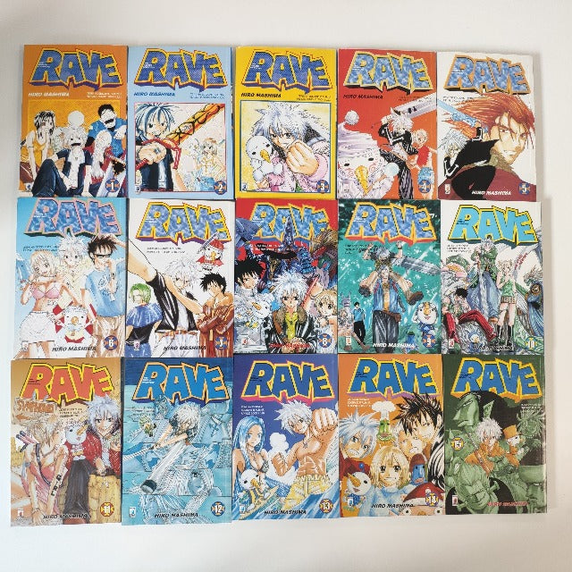 Rave Manga Star Comics Prima Stampa Hiro Mashima Serie Completa 1/35 + Numeri Speciali