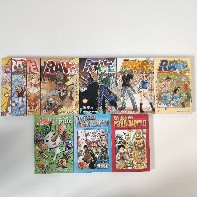 Rave Manga Star Comics Prima Stampa Hiro Mashima Serie Completa 1/35 + Numeri Speciali