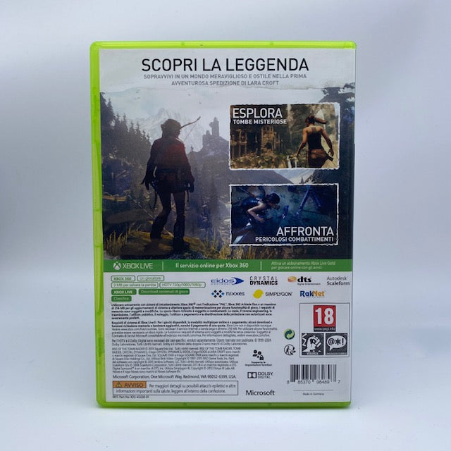 Rise Of The Tomb Raider X360 Xbox 360 Square Enix Pal Ita (USATO)