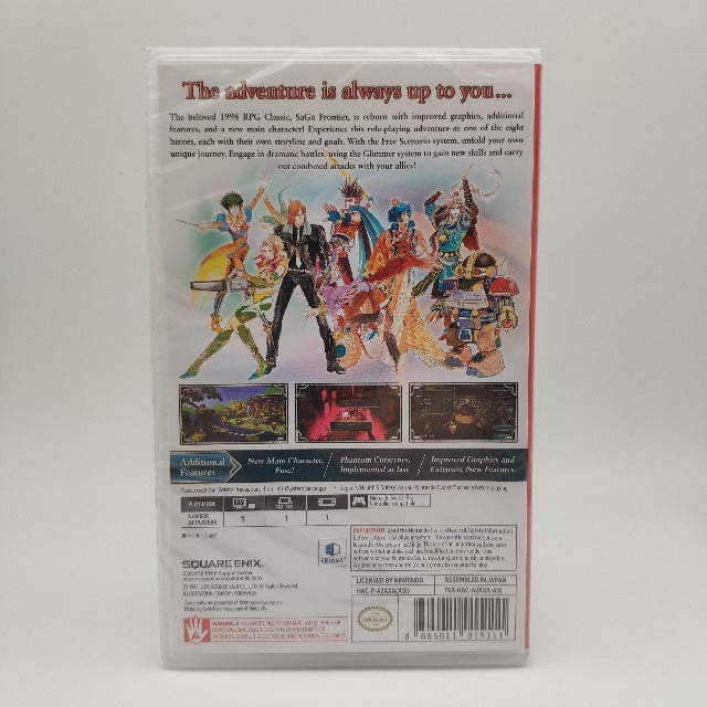 Saga Frontier Remastered IMPORT (IN INGLESE) Switch (NUOVO)