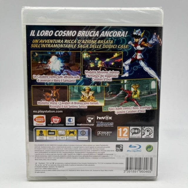 Saint Seiya I Cavalieri Dello Zodiaco La Battaglia Del Santuario Sony Playstation 3 Pal Ita (NUOVO)