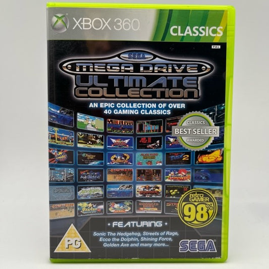 screenshot di vari giochi del sega mega drive contenuti nella collozione