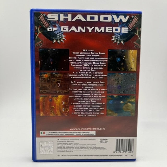 Shadow Of Ganymede Sony Playstation 2 Pal Ita (USATO)