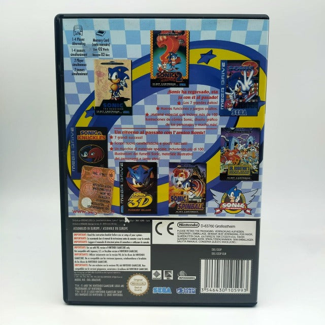Sonic Mega Collection Sega Nintendo Gamecube Pal Ita/Spa (USATO)