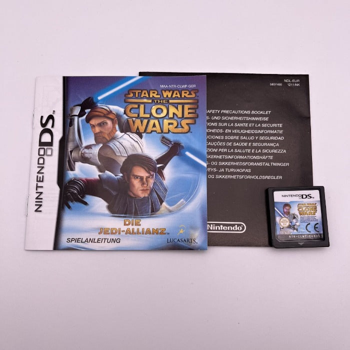 Star Wars The Clone Wars Die Jedi-Allianz Nintendo DS NDS Pal De (USATO)
