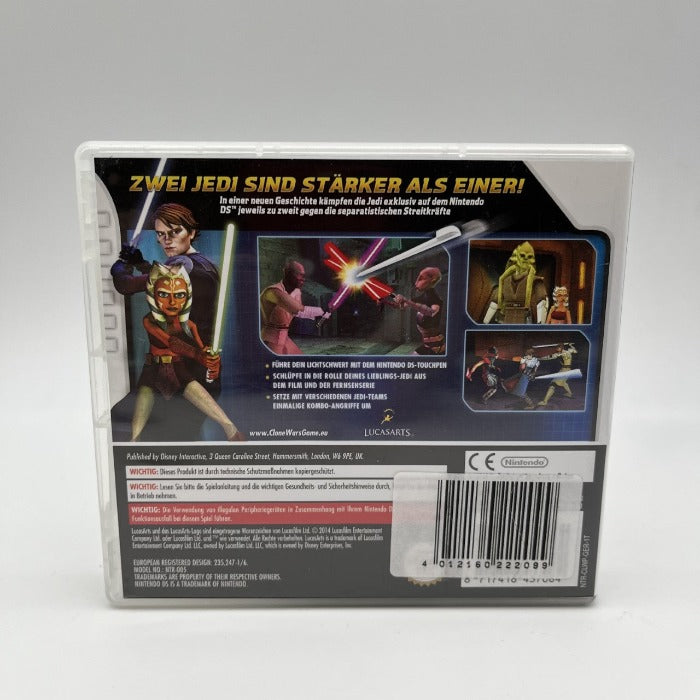 Star Wars The Clone Wars Die Jedi-Allianz Nintendo DS NDS Pal De (USATO)
