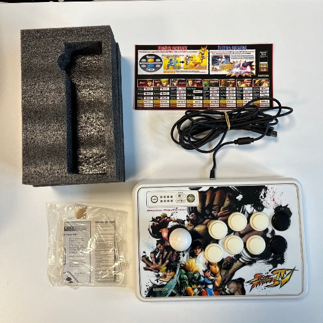 Street Fighter IV 4 Arcade Stick X360 Xbox 360 Mad Catz (USATO)