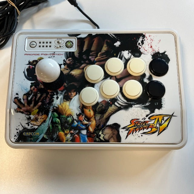 Street Fighter IV 4 Arcade Stick X360 Xbox 360 Mad Catz  (USATO)