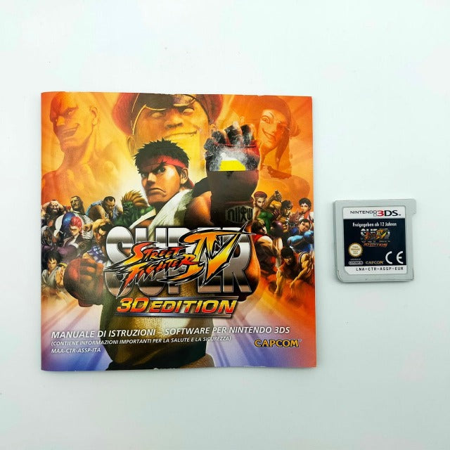 Super Street Fighter 4 3D Edition Nintendo 3ds Pal Ita (USATO)
