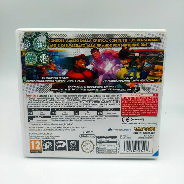 Super Street Fighter 4 3D Edition Nintendo 3ds Pal Ita (USATO)