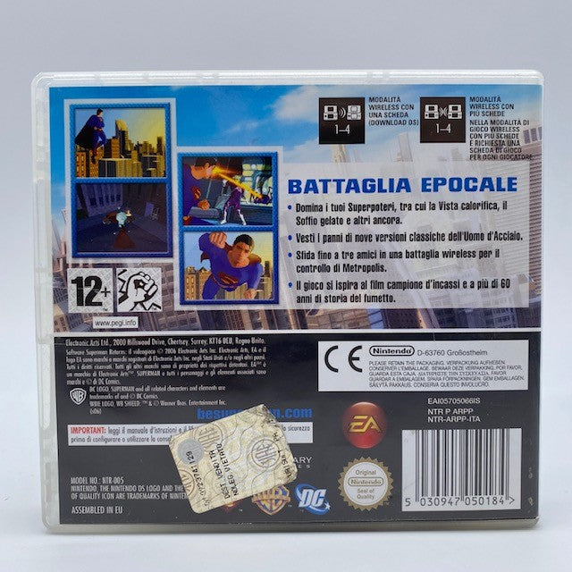 Superman Returns Nintend DS NDS Pal Ita (USATO)