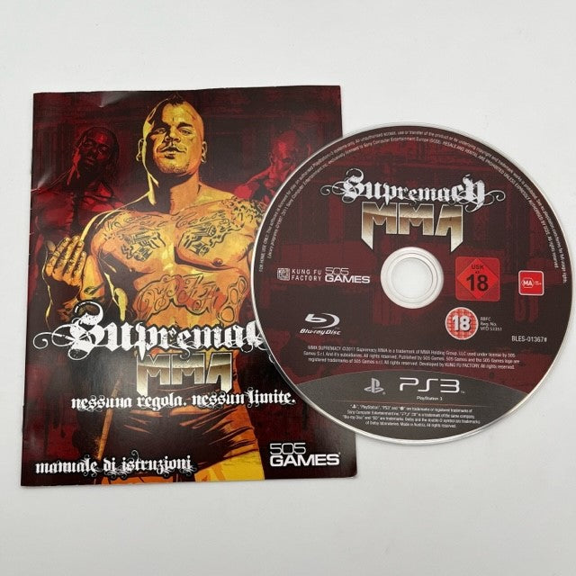 Supremacy MMA Sony Playstation 3 Pal Ita (USATO)