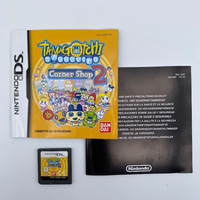 Tamagotchi Connection Corner Shop 2 Nintend DS NDS Pal Ita (USATO)