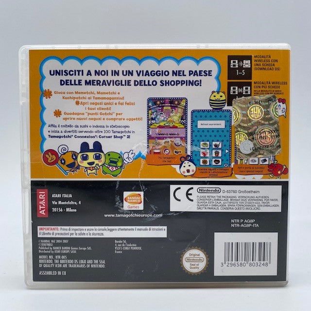 Tamagotchi Connection Corner Shop 2 Nintend DS NDS Pal Ita (USATO)