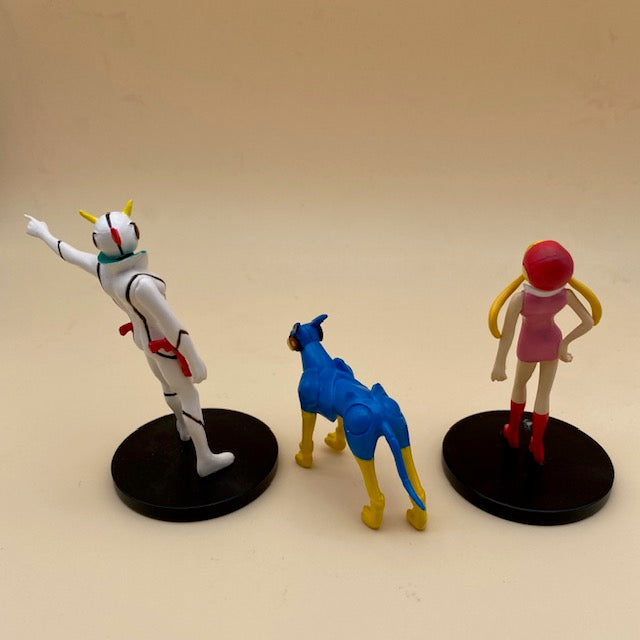 Tatsunoko 40th Anniverary Hero Collection Kyashan-Casshan Luna Kozuki e Friender Minifigures USATO