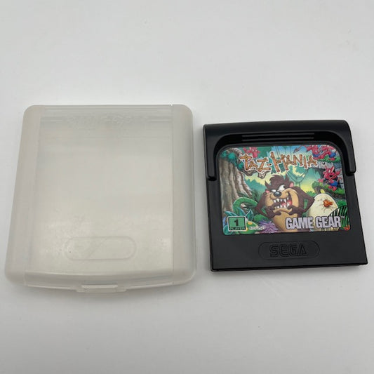 Taz-Mania Sega Game Gear PAL Loose, solo cartuccia e portacartuccia