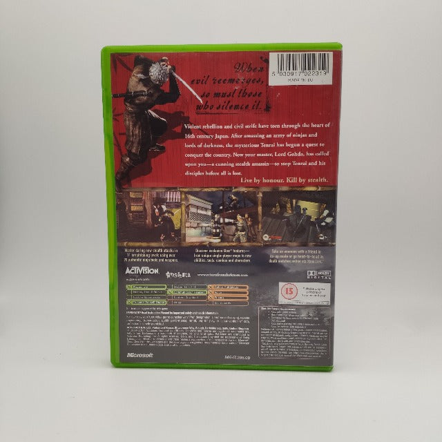 Tenchu Return From Darkness PAL UK Xbox (USATO)