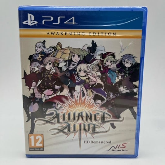The Alliance Alive Hd Remastered Awakening Edition Sony Playstation 4 Pal Ita (NUOVO)