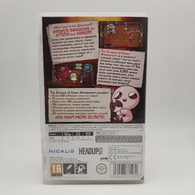 The Binding Of Isaac: Afterbirth + PAL UK Switch (USATO)