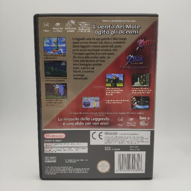 The Legend Of Zelda The Wind Waker Edizione Limitata PAL ITA Triangolo Blu Gamecube (USATO)