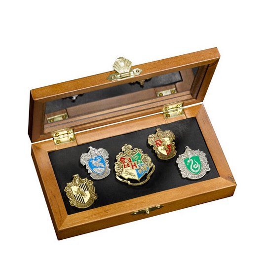 Collezione 5 spille Harry Potter Hogwart