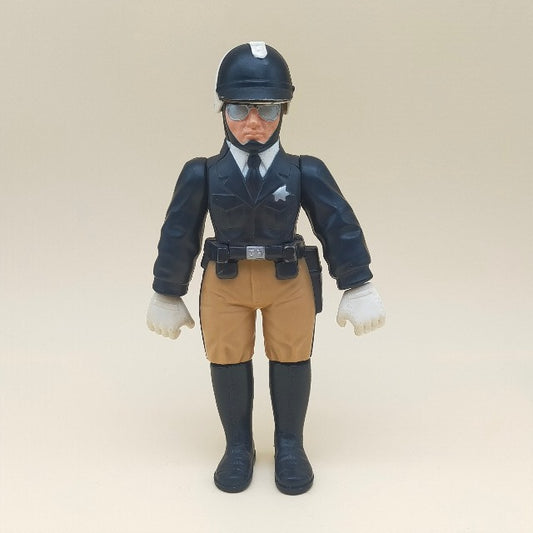 The Real Ghostbusters X-Cop Ghost Poliziotto Fantasma Haunted Humans Kenner 1988, altezza 15 cm, divisa poliziotto nera con pantaloni marroni