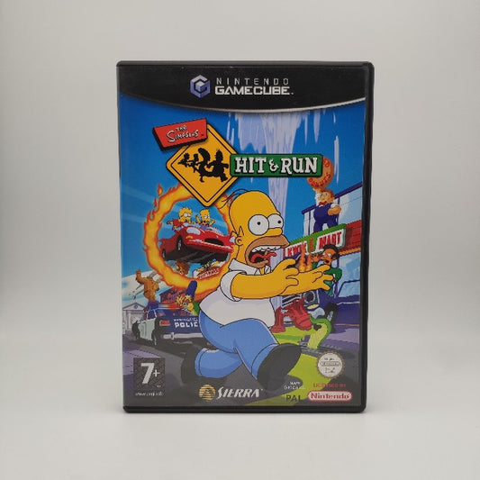 The Simpson Hit & Run PAL UK Triangolo Verde Gamencube (USATO)