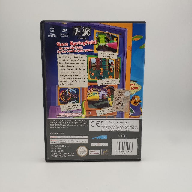 The Simpson Hit & Run PAL UK Triangolo Verde Gamencube (USATO)