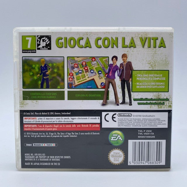 The Sims 3 Nintendo DS NDS Pal Ita (USATO)