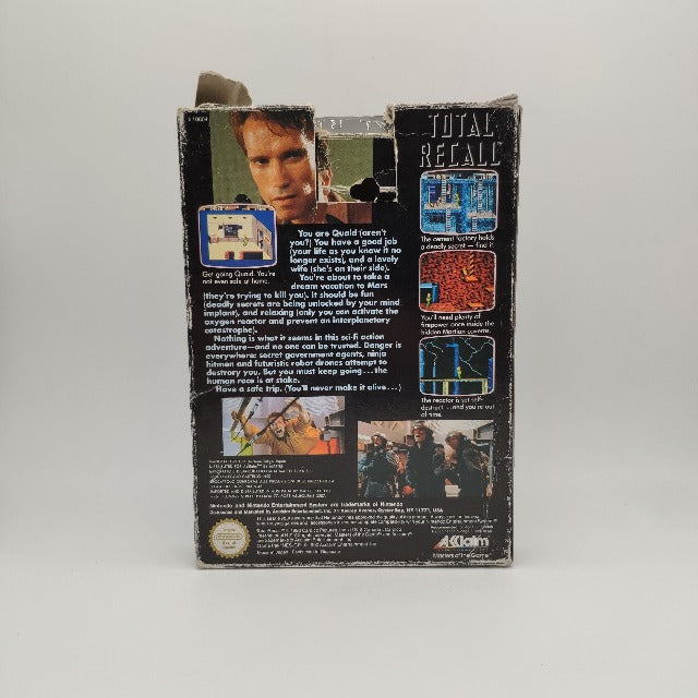 Total Recall PAL NES (USATO)