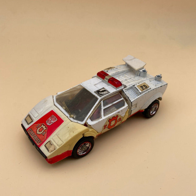 auto bianca e rossa