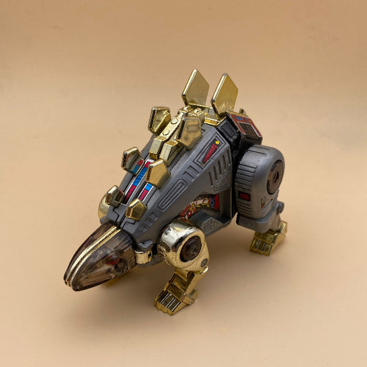 dinosauro, grigio,dorato