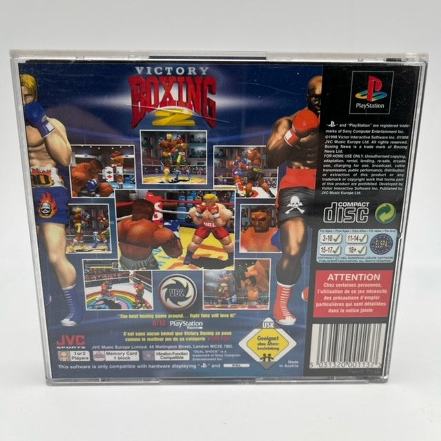 Victory Boxing 2 Sony Playstation 1 Pal Uk (USATO)