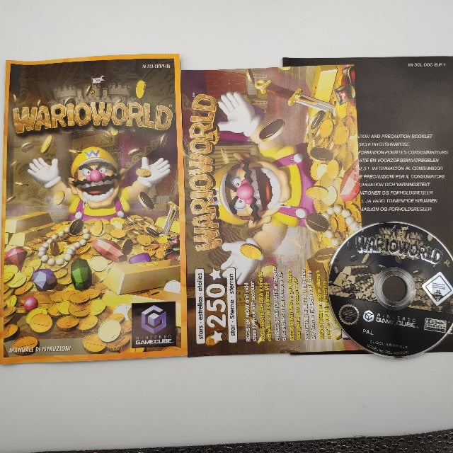 Wario World PAL ITA Gamecube Triangolo Blu (USATO)