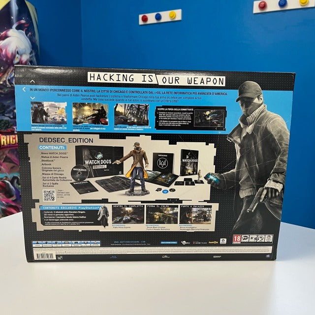 Watch Dogs Dedsec Edition PS4 Playstation 4 PAL ITA (USATO)