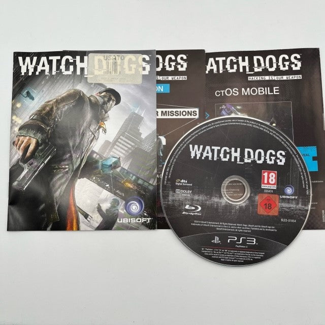 Watch Dogs Sony Playstation 3 Pal Ita (USATO)