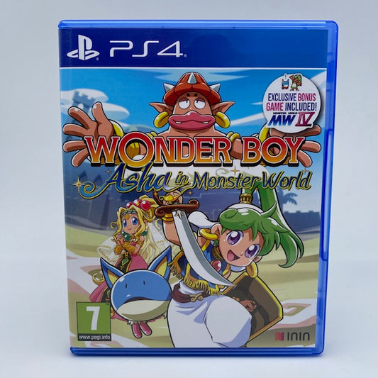 Wonder Boy Asha In Monster World PS4 Playstation 4 PAL UK