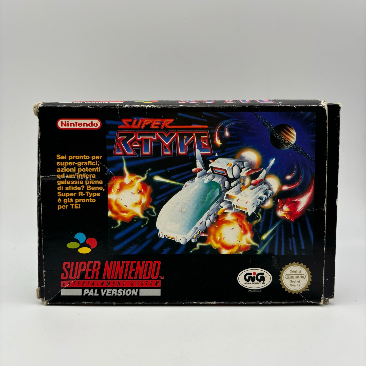 Super R-Type SNES Super Nintendo PAL ITA (Usato)