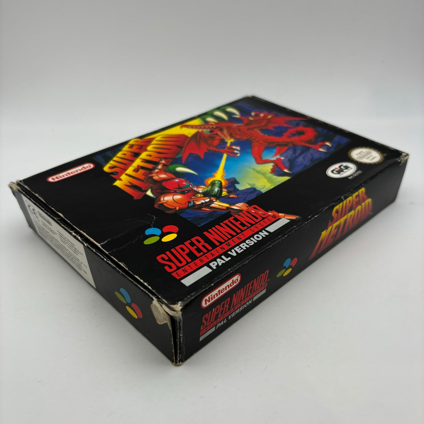 Super Metroid SNES Super Nintendo PAL-ITA (Usato) (LEGGERE Descrizione)