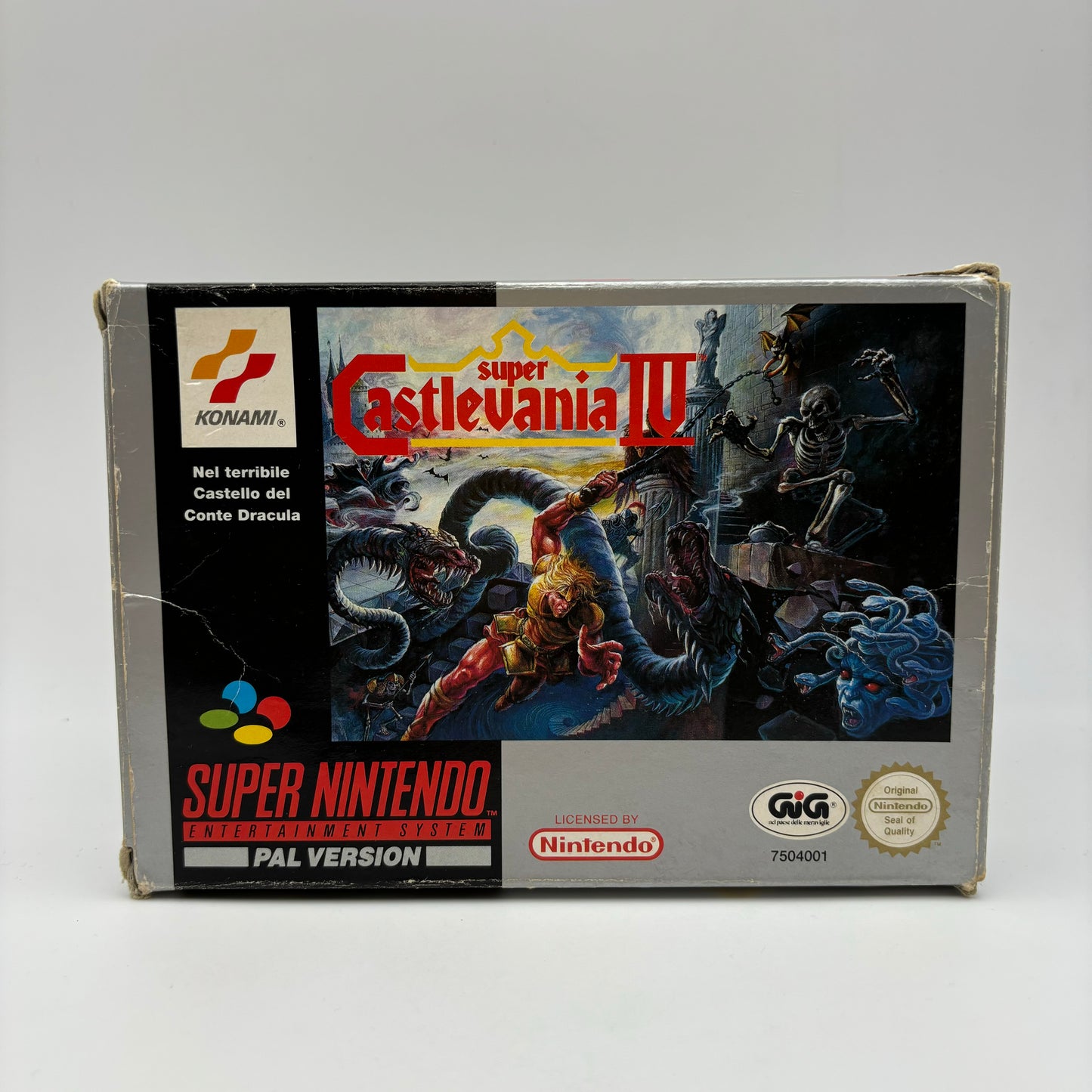 Castlevania IV 4 SNES Super Nintendo PAL ITA (Usato)