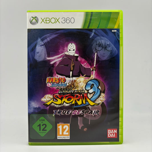 Naruto Ultimate Ninja Storm 3 True Dispair Xbox 360 Pal UK ITA (USATO)