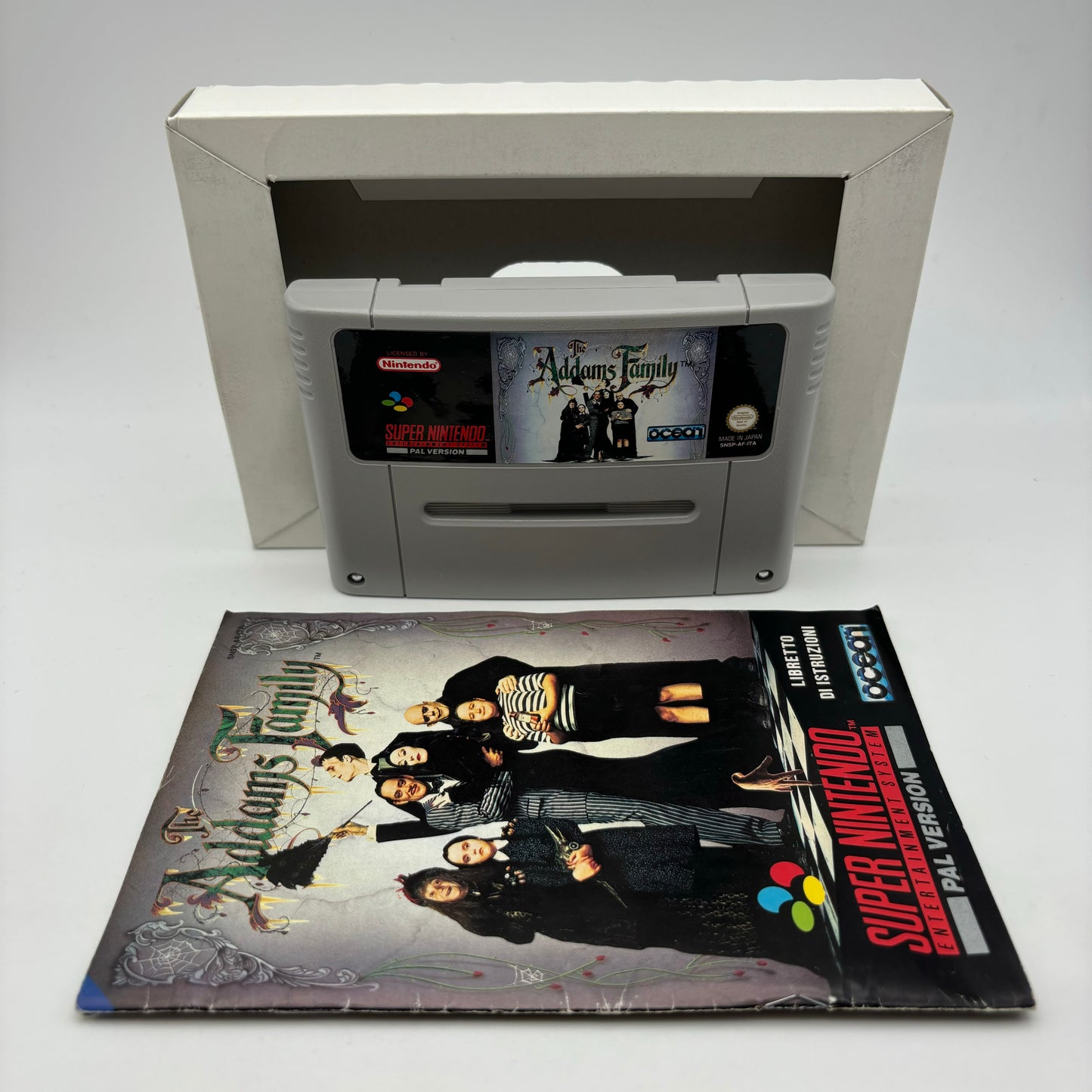 The Addams Family SNES Super Nintendo PAL ITA (Usato)