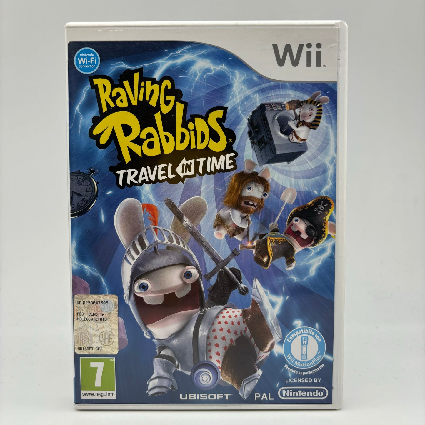 Raving Rabbids Travel in Time Nintendo Wii PAL ITA (USATO)