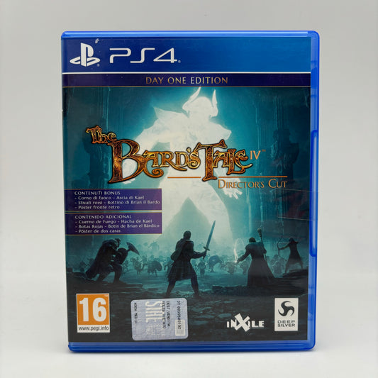 The Bard’s Te IV 4 Director’s Cut Day One Edition PS4 Playstation 4 PAL ITA (USATO)