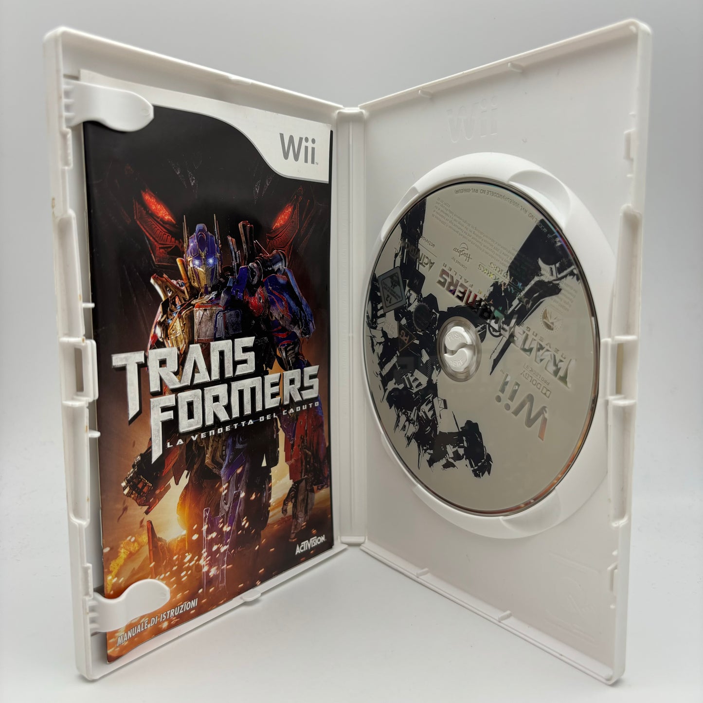 Transformers la Vendetta del Caduto Nintendo Wii PAL ITA (USATO)