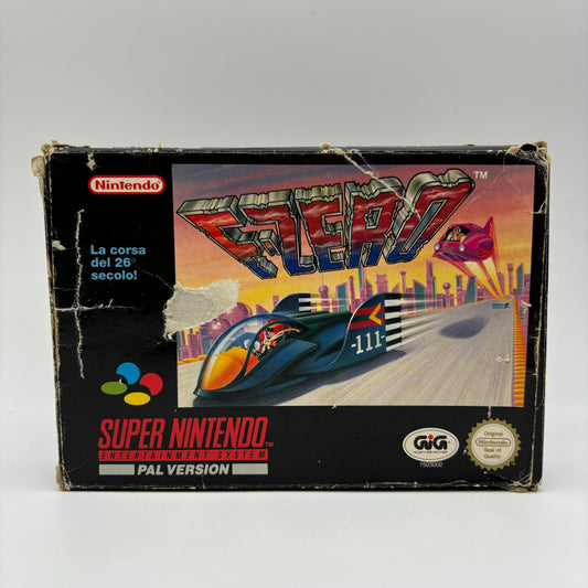 F-Zero SNES Super Nintendo PAL ITA (Usato)