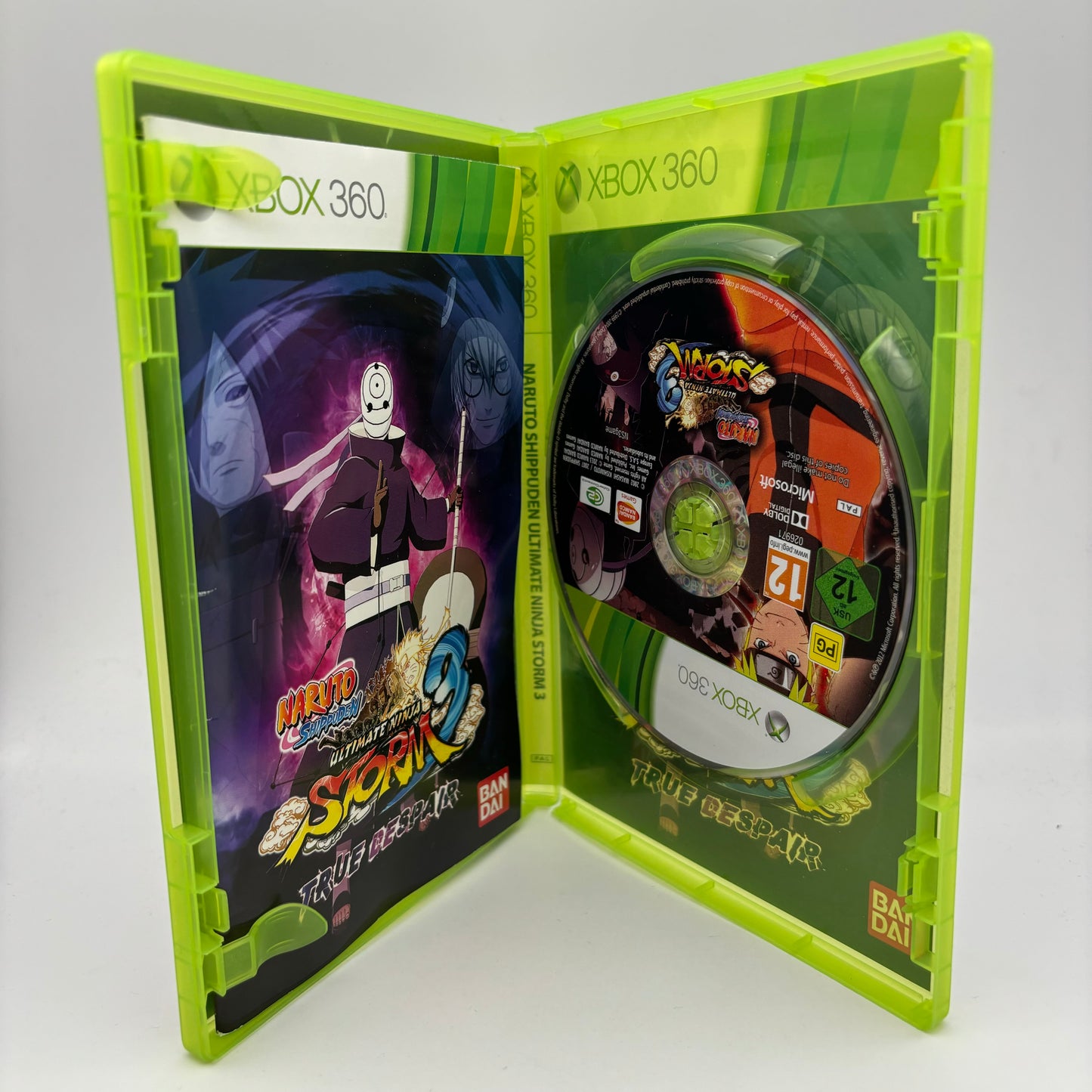 Naruto Ultimate Ninja Storm 3 True Dispair Xbox 360 Pal UK ITA (USATO)